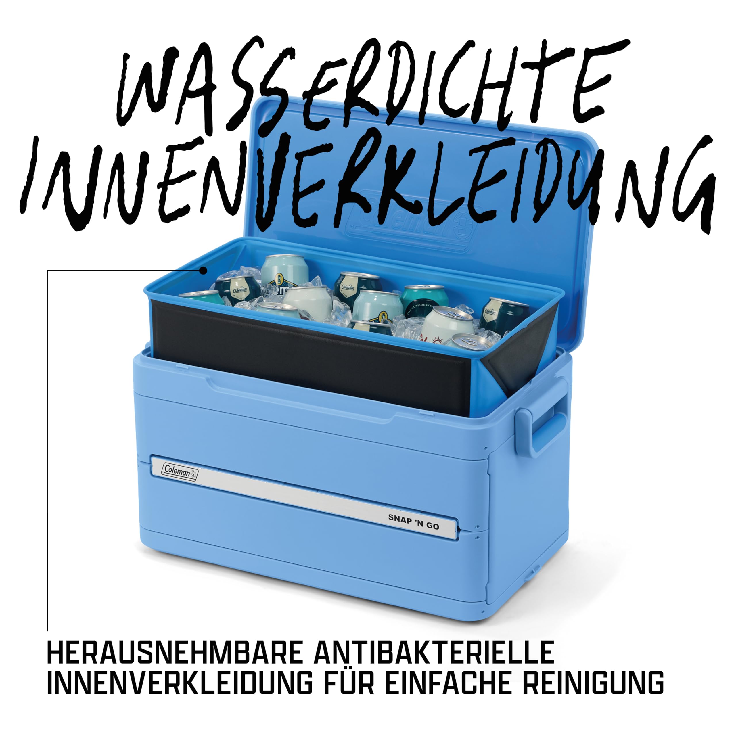 Coleman Snap 'N Go Faltbare Kühlbox 52 | 42 | 33 Liter