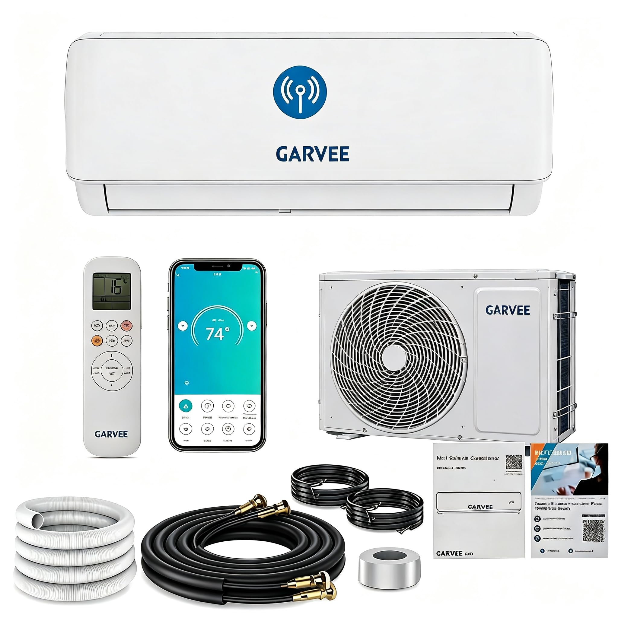 Fest installierte Split-Klimaanlage, 18000 BTU