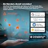 OSRAM SMART+ RGBW E27 LED Lamp with Matte over WiFi Specially Developed for Alexa Easy Setup by Click 100 W Replacement Warm White to Cool White (2700-6500 K) 16 Million RGB Colors Pack of 1
