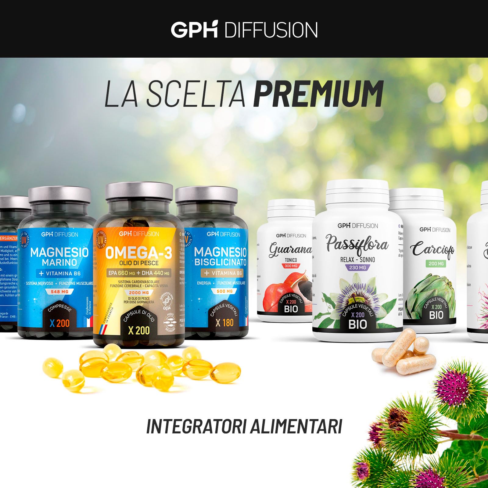 Spirulina Biologica 500mg - 500 compresse