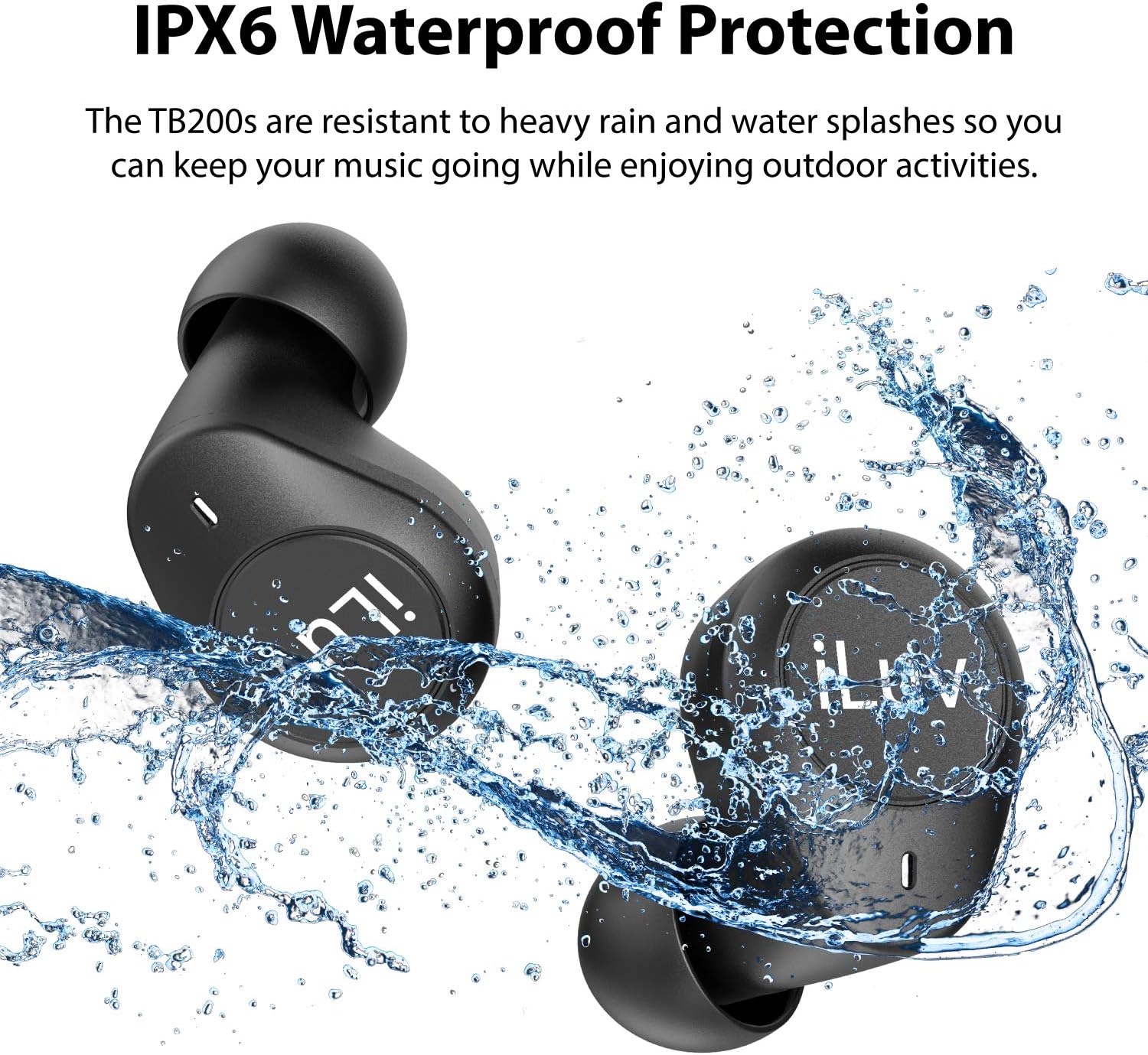 iLuv Hands Free Microphone Waterproof Protection Image
