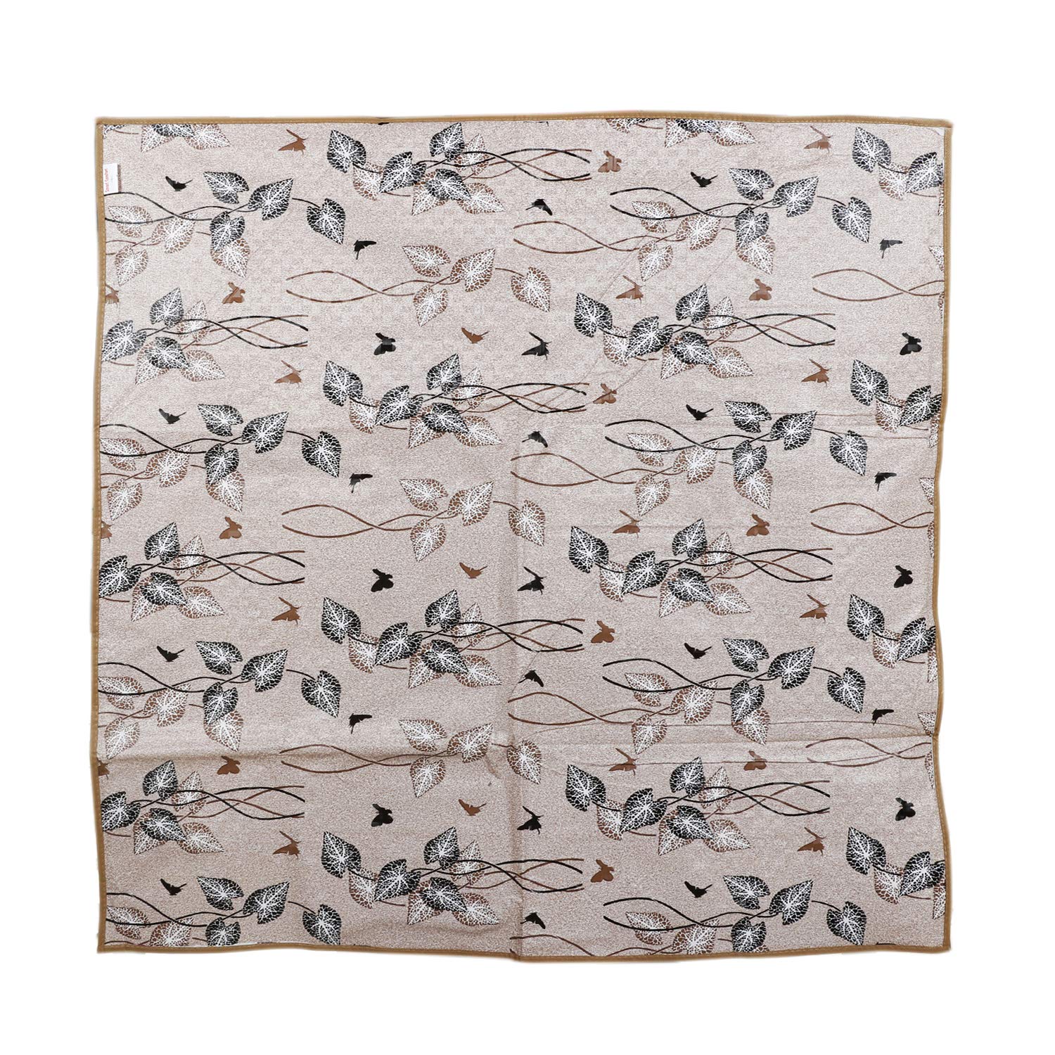 Kuber Industries CTKTC05112 Heart Design PVC Reversible Food Mat Bed Server (Cream, Standard)