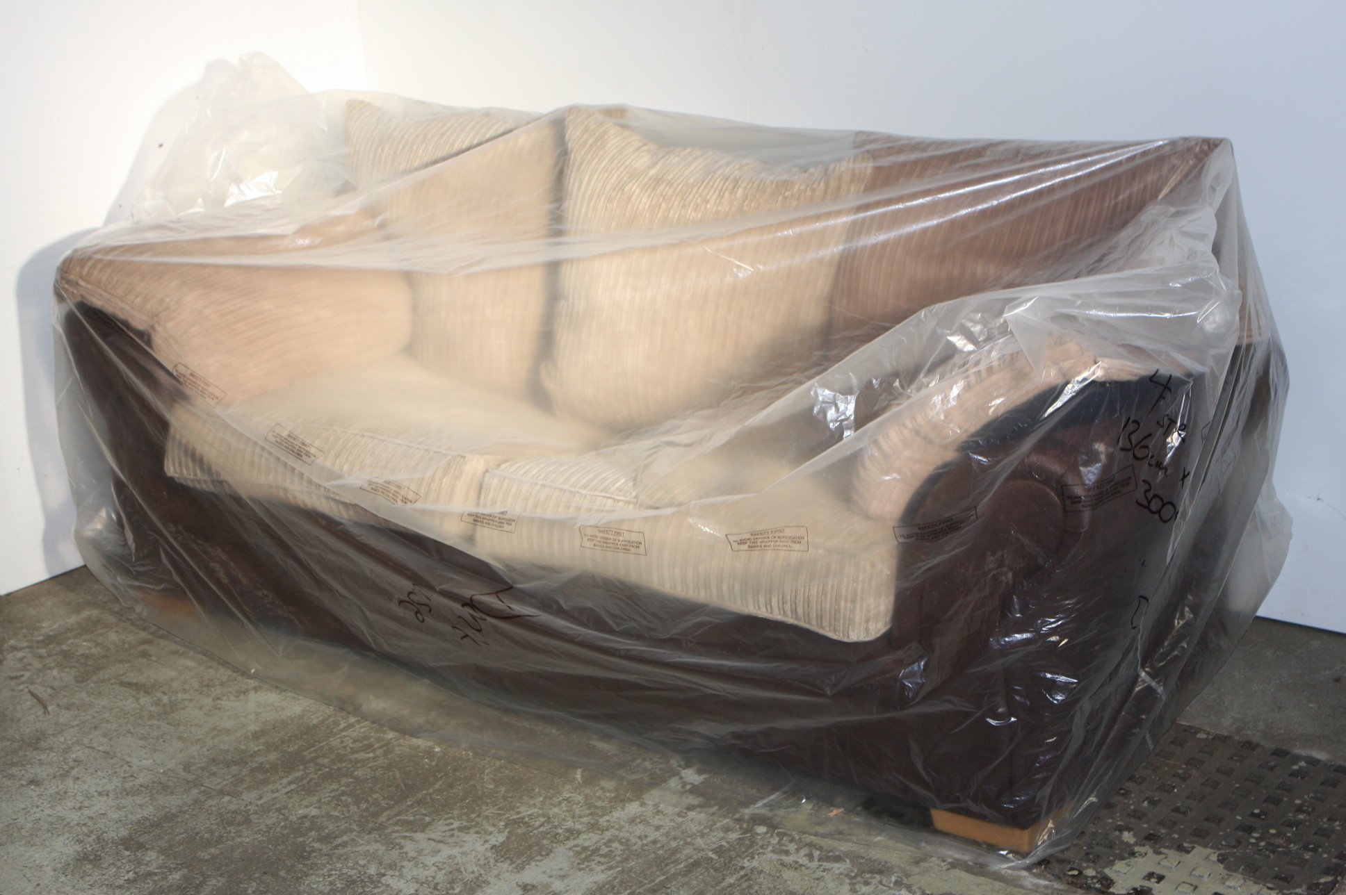 Sofa, Settee LARGE Storage Bag, plastic