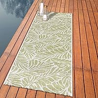 Vista 11 de Keen Home Design - Alfombra de pasillo para terraza al aire libre - 2x10 Lavable para interior/exterior para patio, cocina, balcón, playa, jardín