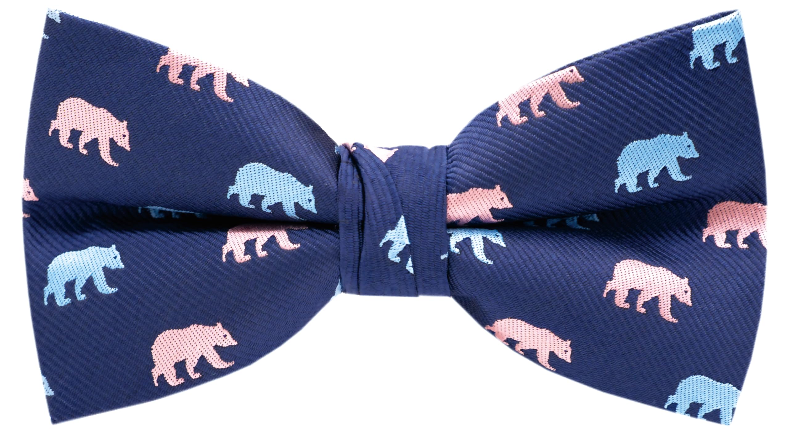 Mens Bow Tie Handmade Pre-Tied Fun Pattern Bow Ties for Men