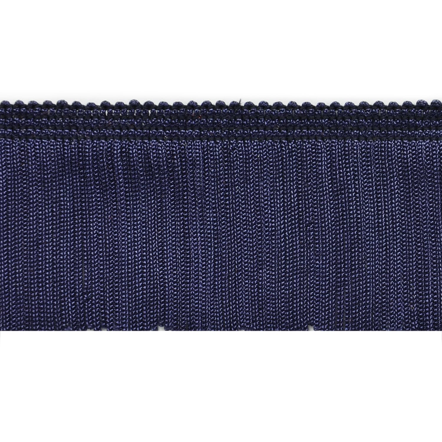 Stretch Chainette Fringe Trim - 4 Inch Black Polyester Fringe For Costumes & Decor