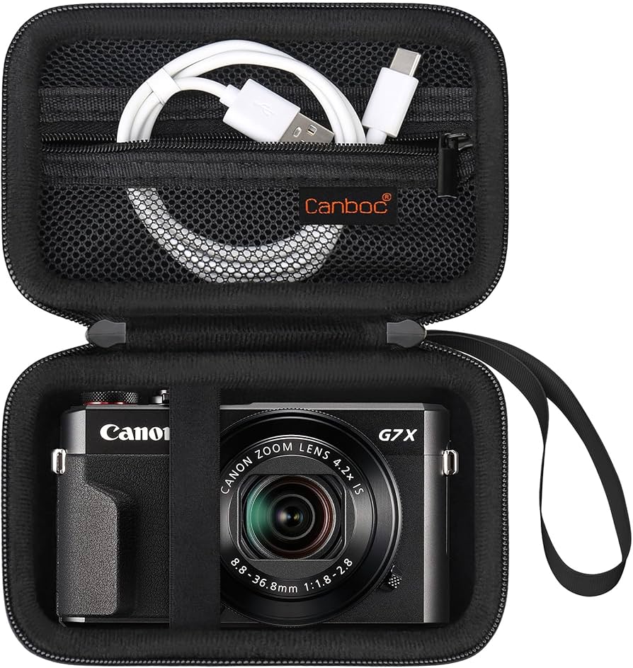 Amazon.com : Canboc Camera Case for Canon PowerShot G7 X Mark III