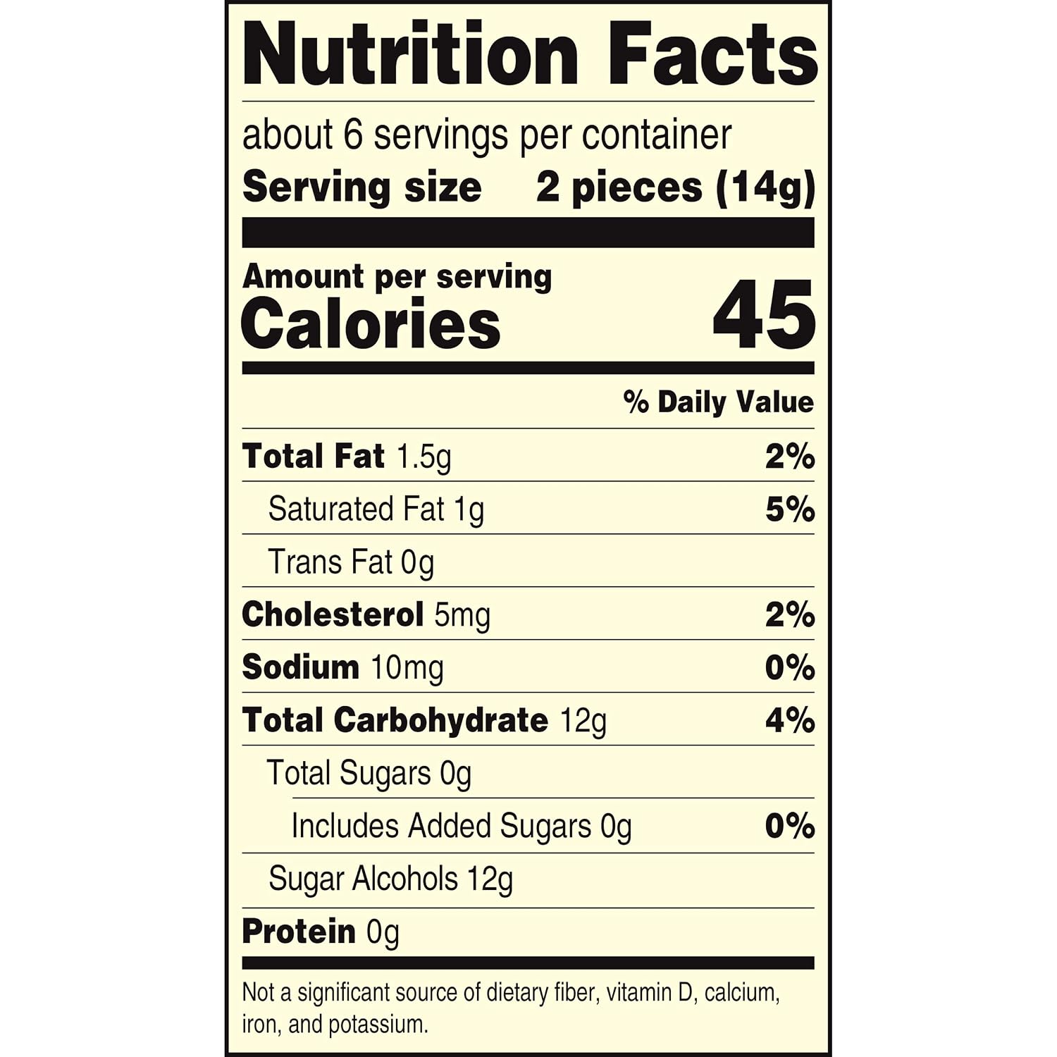 Nips Sugar Free Caramel, 3.25 oz, 12 Count