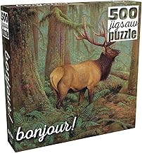 Buffalo Games - Hayden Lambson - Forest King - 500 Piece Jigsaw Puzzle For Adults -Challenging Puzzle Perfect for Game Nights - Finished Size is 21.25 x 15.00 – Precision-Cut Pieces, Beautiful Artwork