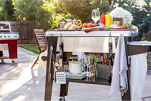 Miniatura 5 de Cuisinart CPT-194 Mesa de preparación de parrilla de acero inoxidable para exteriores