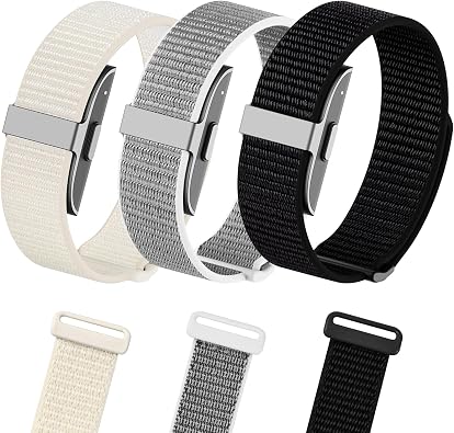 3 Pack Nylon Loop Bands for Hume Band Replacement Strap for Hume Band 1.0