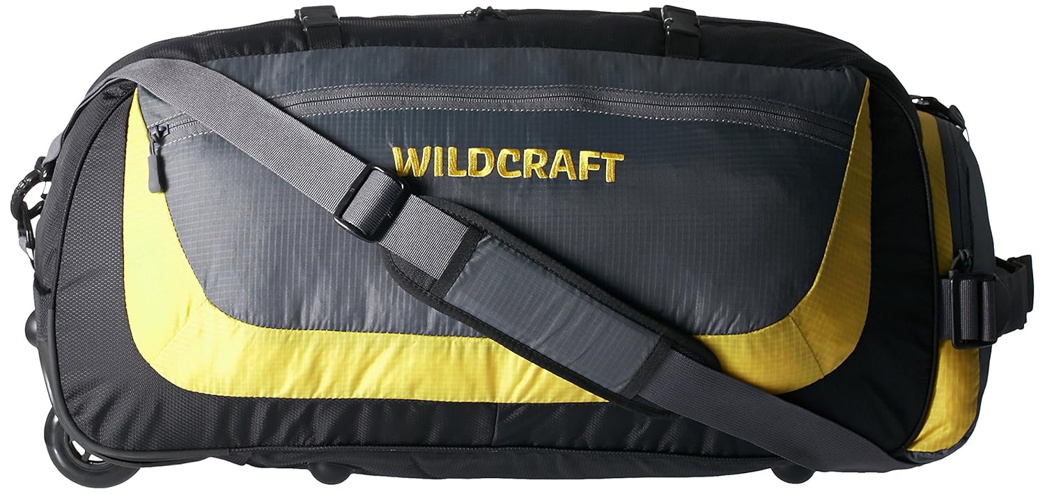Wildcraft Nylon 23 Inch Yellow Travel Duffle (Rover 2_Yellow) Amazon.in Fashion
