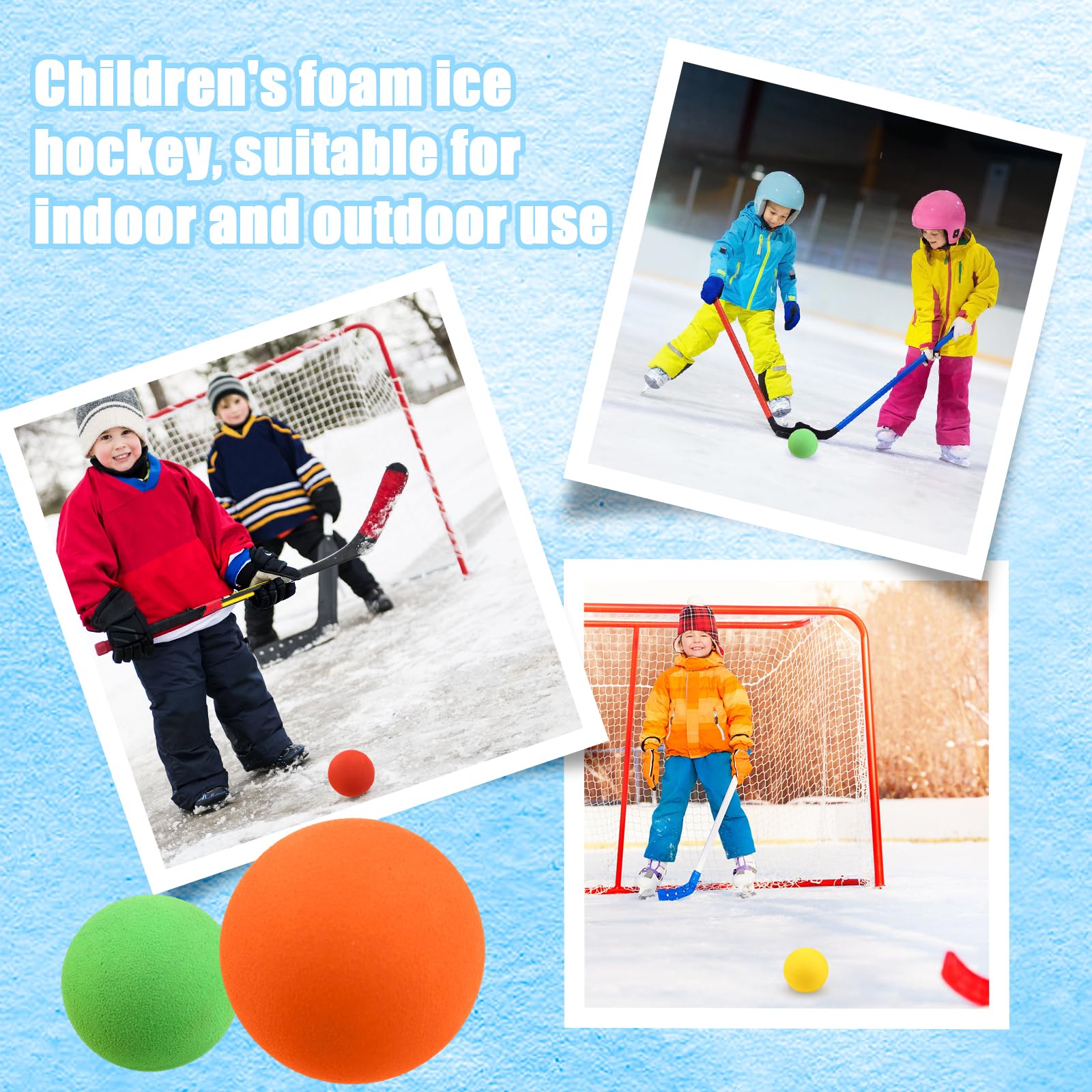 Lot De 15 Balles De Hockey En Bois 5 Cm – Non Rebondissantes, Pour Entraînement Et Jeux Extérieurs – Couleur Beige