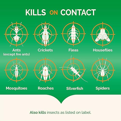 Miniatura 6 de Hot Shot Cebo de gel ultra transparente para cucarachas y hormigas, 2.5 onzas y nebulizador con neutralizador de olores, mata cucarachas, hormigas,