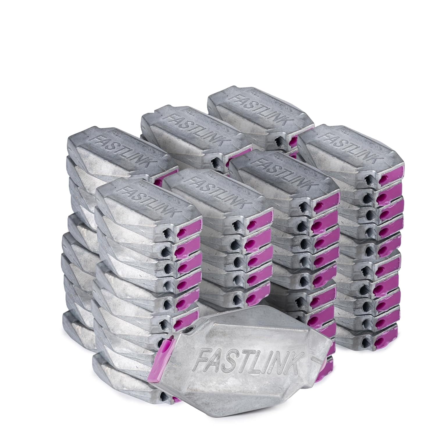 100pcs Small Wire Joiner for Electric Fence Wire, Wire Tensioner for Fencing Works with 14-10 Gauge Wire, Fence Tools, Wire Tensioning Tool