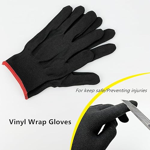 Miniatura 7 de CARTINTS Herramientas de instalación de automóvil para envoltura de vinilo, kit de aplicación de película de ventana de tinte de vehículo incluye