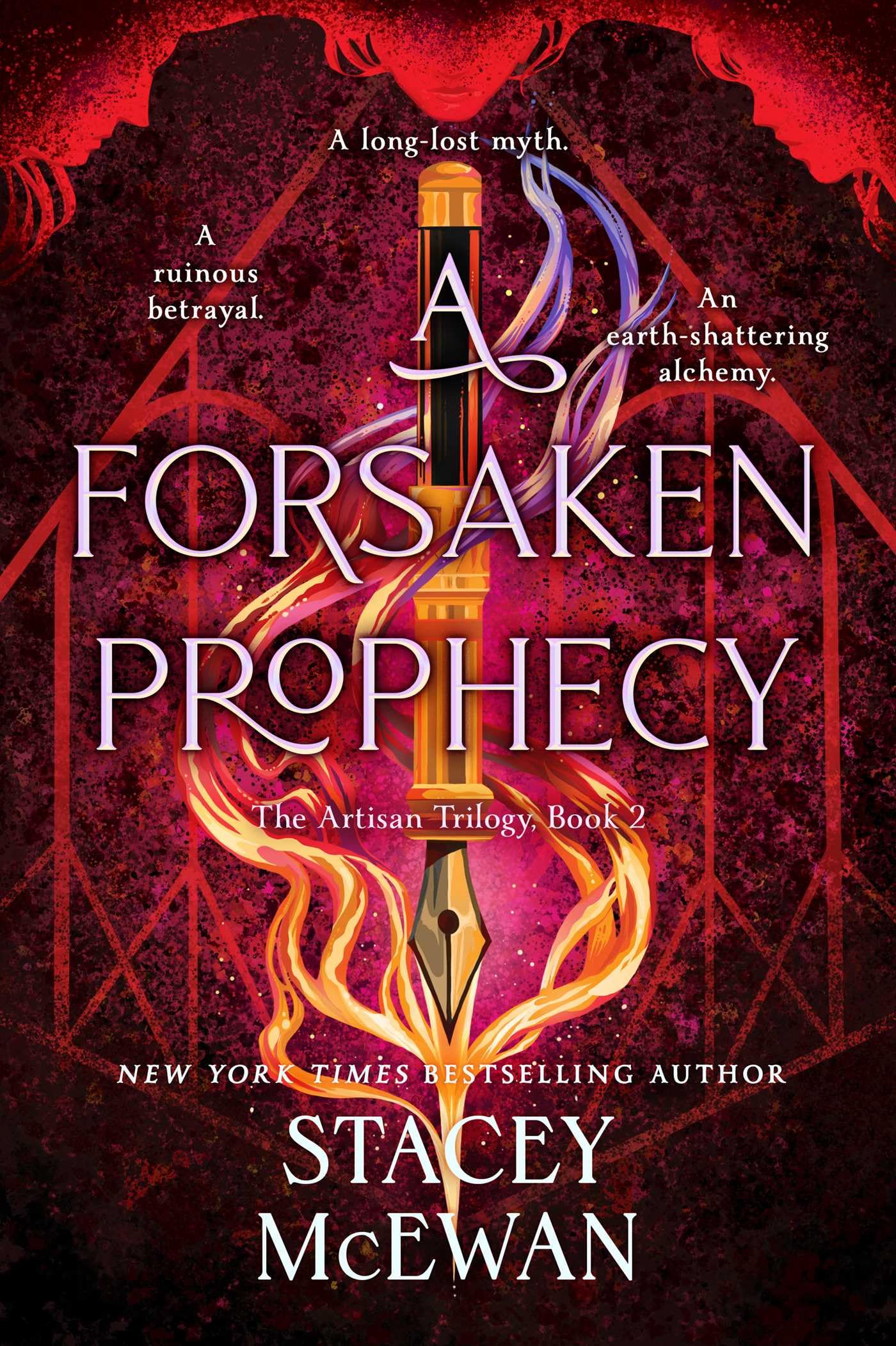 Stacey Mcewan Unisex Multicolor Forsaken Prophecy Hardback Book
