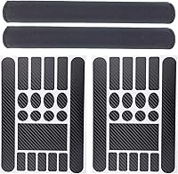 Vista 1 de Paquete de 2 protectores de cadena para marco de bicicleta y 2 calcomanías protectoras para bicicleta