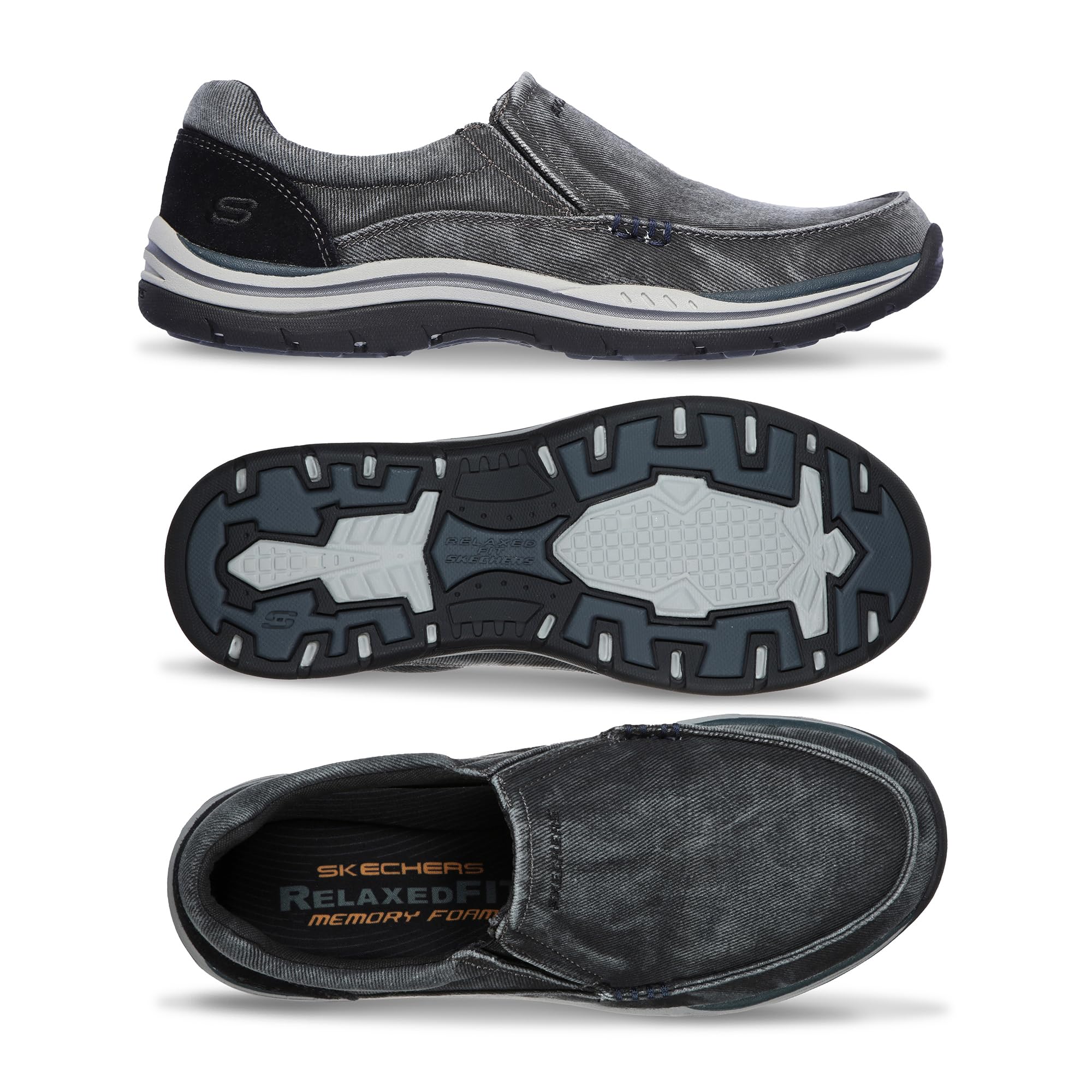 Skechers Men's Expected Avillo Relaxed-Fit Slip-On Loafer