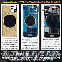 Vista 22 de Reemplazo de tapa trasera de cristal compatible con iPhone 12 6.1" + Herramientas profesionales (Verde)