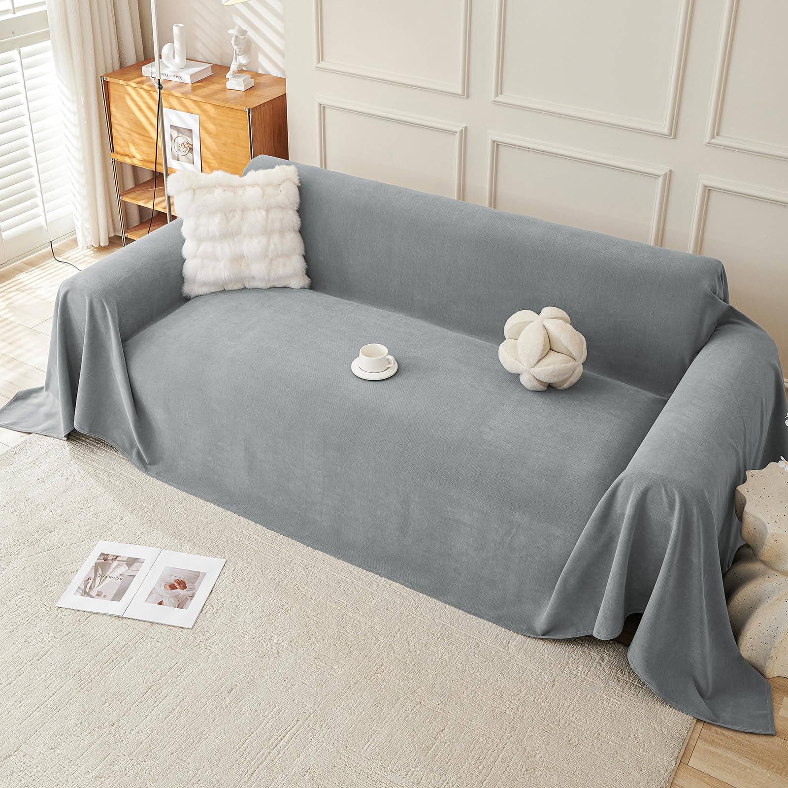 Royhom Tischfolie Transparent, Durchsichtige Tischdecke 160x