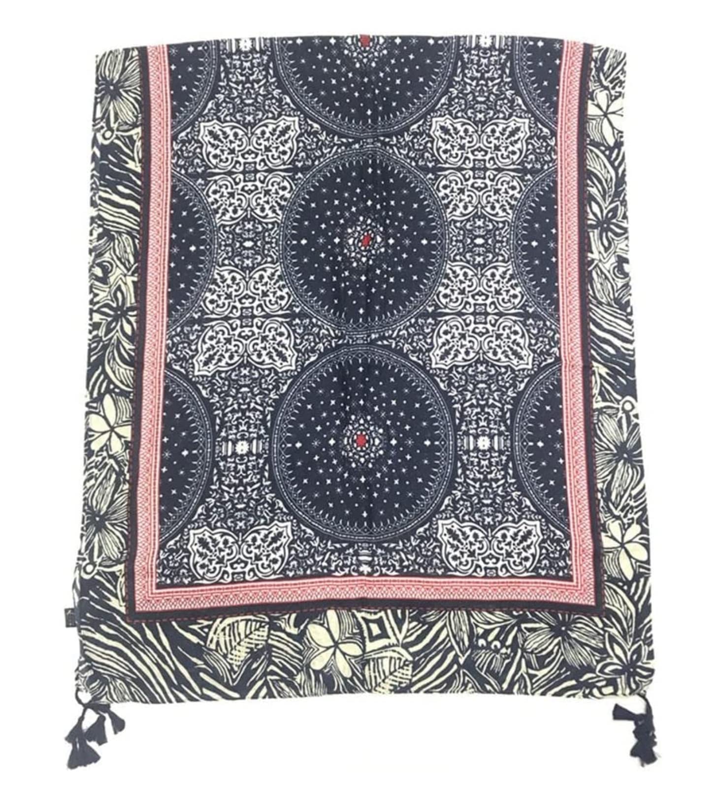 Sciarpa Invernale Elegante Sciarpina Sciarpe Scialle Morbido Cotone Leggero Lino Sciarpa Etnica Della Boemia Nappe Calda