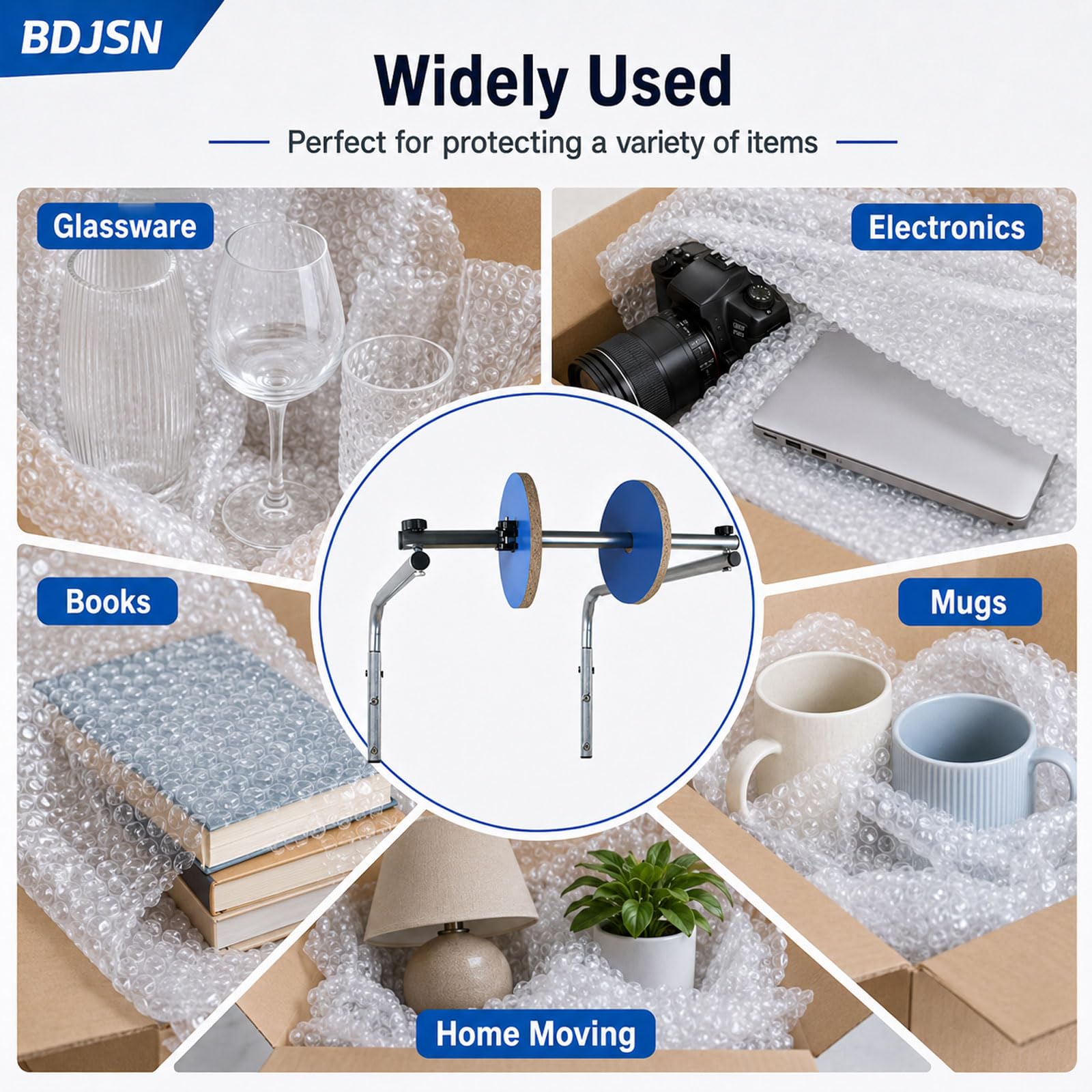Schaumstofffolienrollenspender, Wandhalterung Für Luftpolsterfolie, Verzinktes Stahl-verpackungsfolienregal Für Versandstationen, Lagerhallen, Umzugs- Und Verpackungsbereiche 30cm