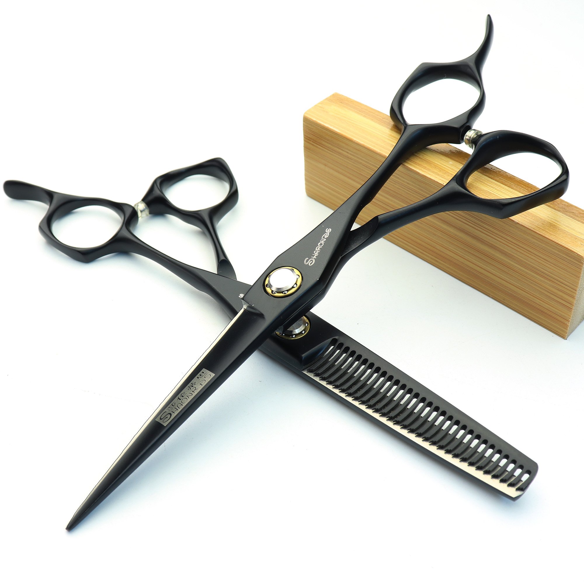 Ciseaux barber haute dureté 400 C pour un modelage des cheveux sans effort