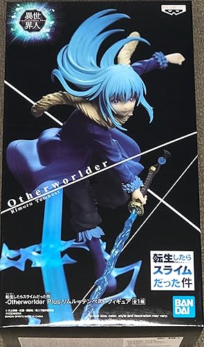 Banpresto That Time I Got Reencarnated as a Slime Otherworlder Plus Rimuru Tempest Figura