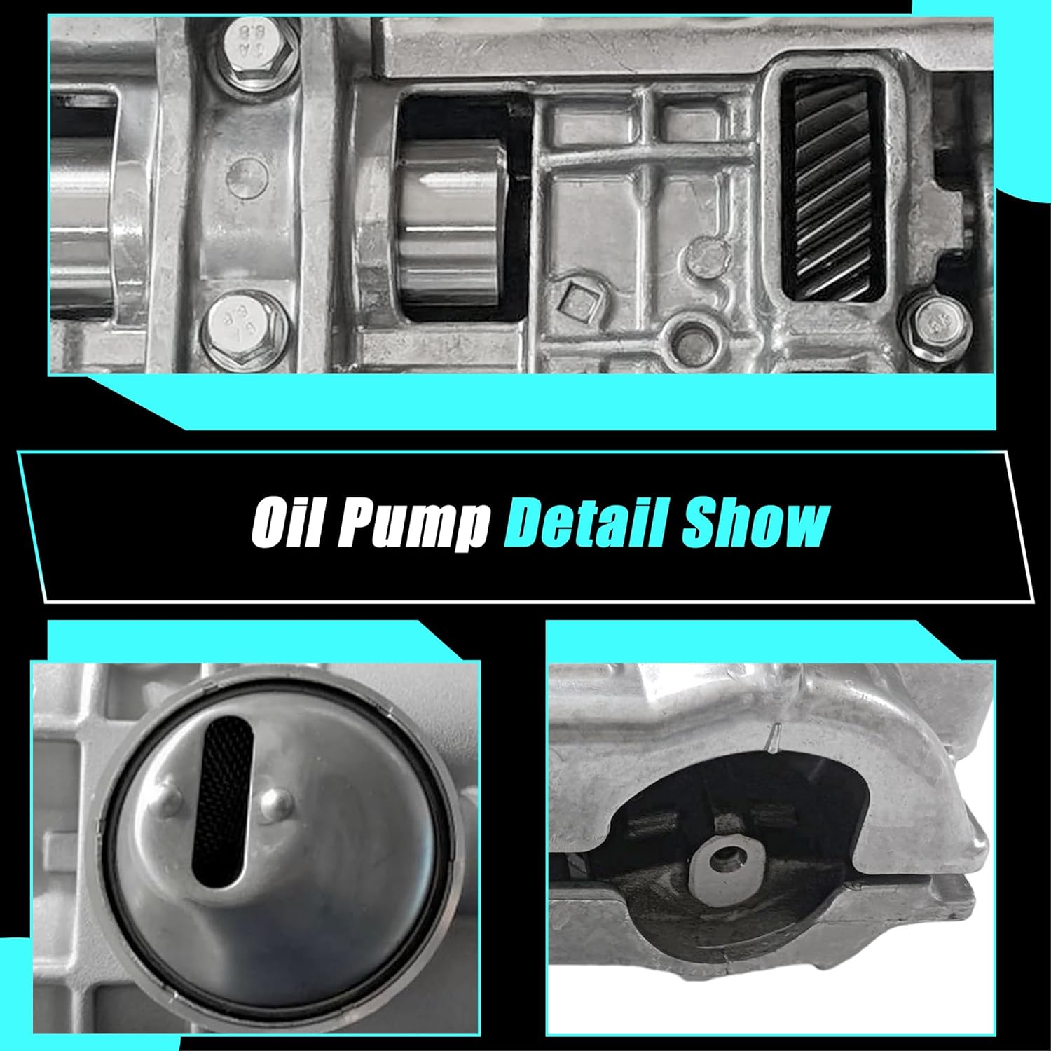Engine Oil Pump Compatible with Acura ILX 2013-2015 TSX 2009-2013 Honda Accord 2008-2012 Civic Crosstour 2012-2015 CR-V 2010-2011 15110R40A01