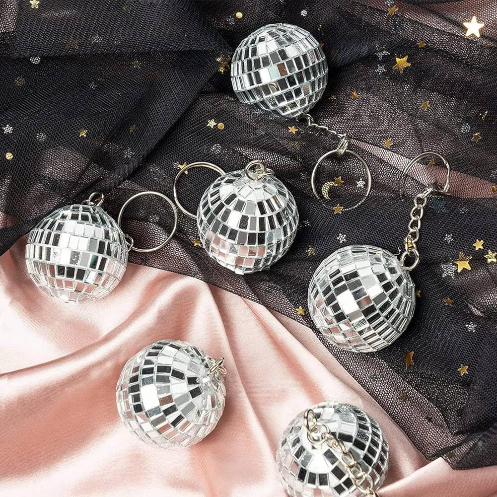 Boule Disco, Boule a Facette 3W Lampe de Scène Lumière Soirée Lumière Fête Ampoules Jeux de