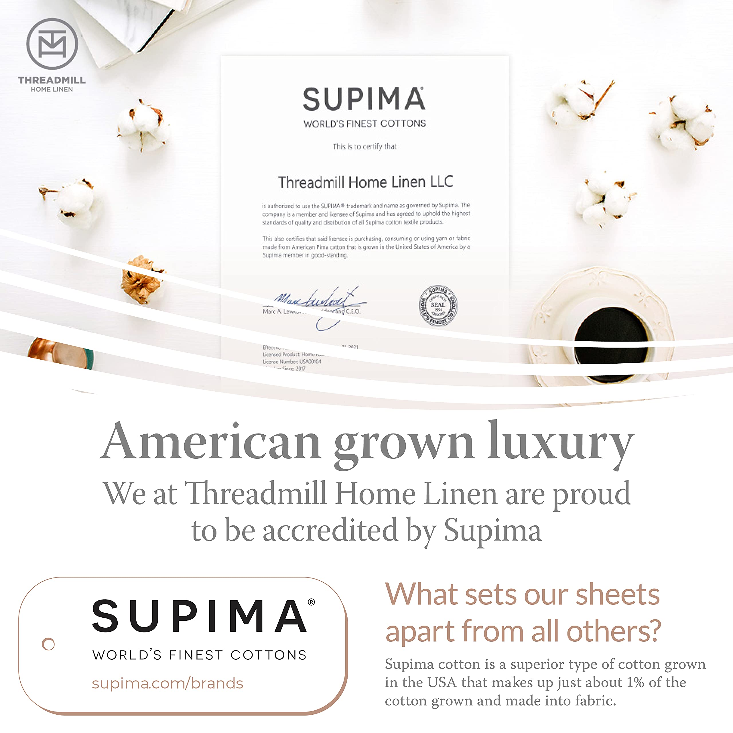 King White 1200 Hotel Style Sheet Set