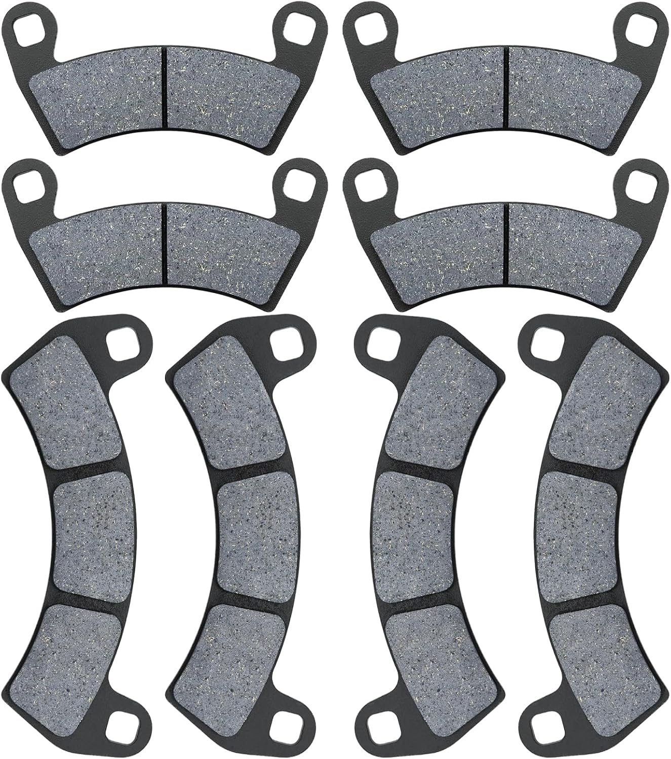 Front and Rear Brake pads for Polaris RZR XP Turbo, RZR XP 4 Turbo, PRO XP XP 4, RZR XP Turbo S 2016-2025 Replaces# 2206231 2208162 1913469 2205949 2208933