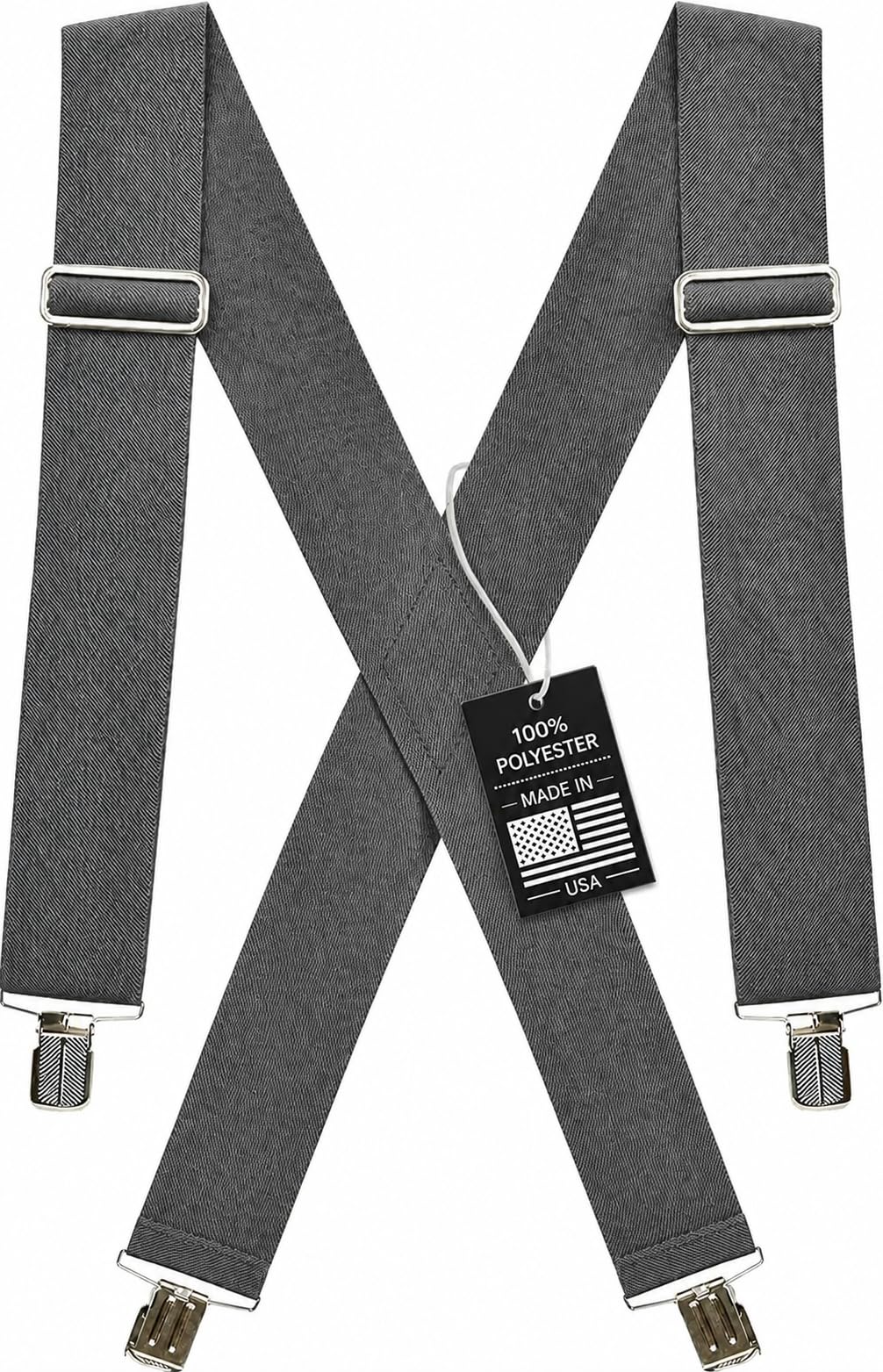 HOLD'EM Suspenders for Men – Mens Suspenders Heavy Duty, Work Suspenders for Men, Jeans, Big and Tall, Seniors