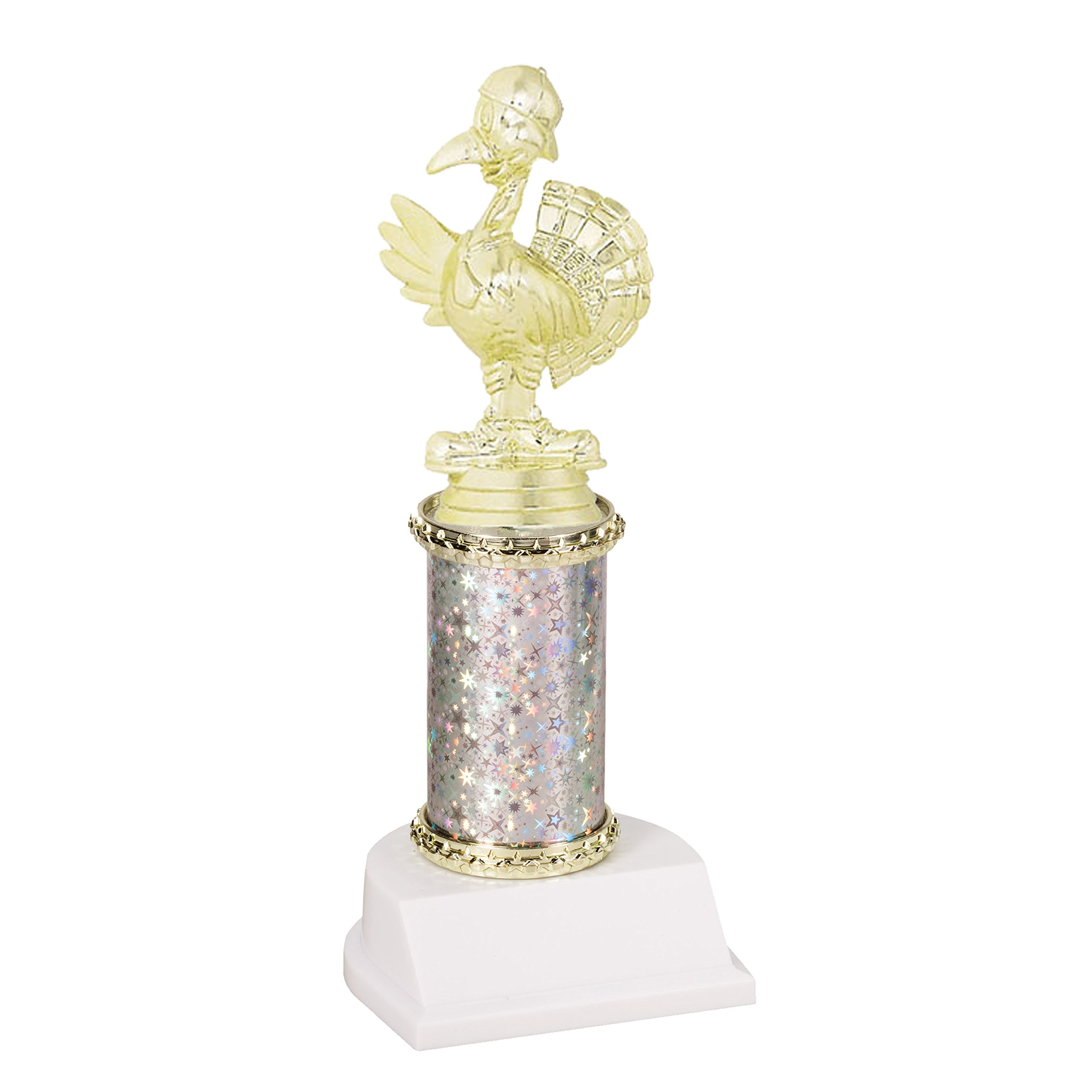 Thanksgiving Turkey Trophy with 3 Lines of Custom Text