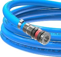 AUPROTEC Sűrített Levegő Tömlő Készlet 13mm Belső Átmérővel - 10m PVC Tömlő S2000 Biztonsági Csatlakozóval Kompresszorhoz - Rugalmas Levegőc 3