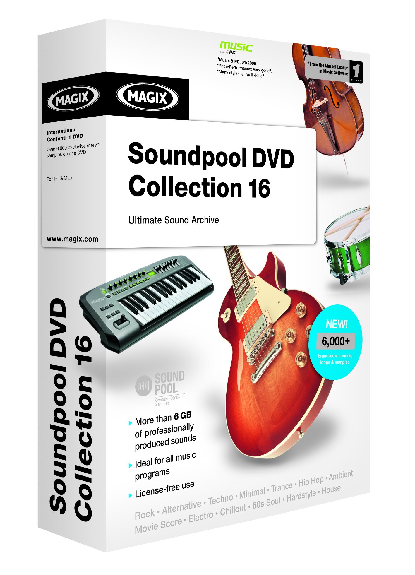 MAGIX Soundpool DVD Collection 16