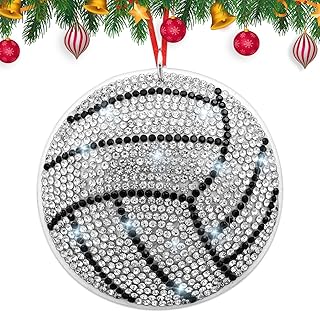 Volleyball Ornaments for Christmas Tree Decorations - Volleyball Christmas Ornament 2025 - Sport Ornament Volleyball Gifts for Teen Girls Player Coach Boy Women Kids Boy Volleyball Teams