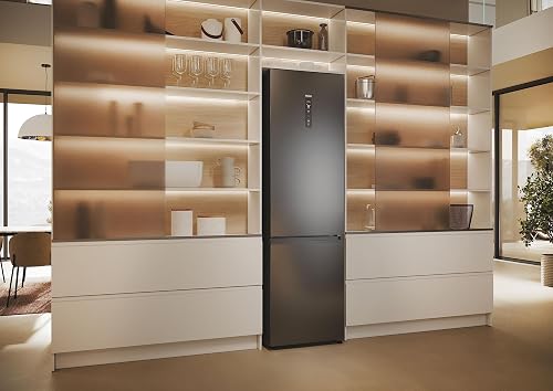 Haier Réfrigérateur combiné 2D 60 Series 5 PRO HDPW5618CNPK I 2,05 m No Frost I Classe d'efficacité énergétique A I Réfrigérateur avec congélateur autonome, capacité 409L I Wi-Fi, compartiments de - 5