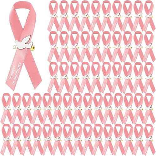 Miniatura 12 de 50 piezas de cintas de funeral de paloma, cintas conmemorativas de funeral, alfileres de servicio conmemorativo clásico, cinta de respeto con moño