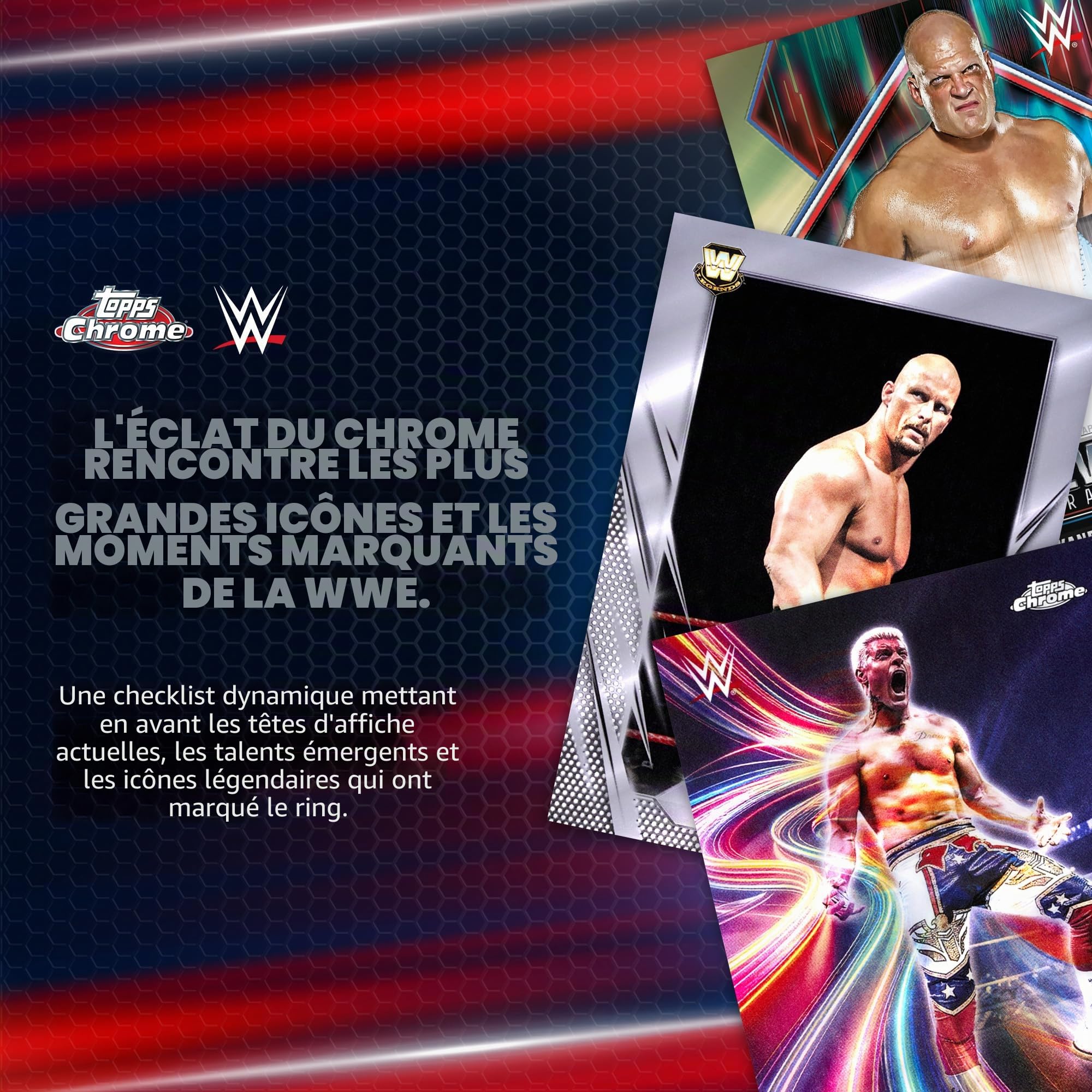 Topps Chrome WWE 2026 – Scellé en Usine – Value Box