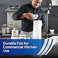 Vista 3 de Hojas de Papel Aluminio Precortadas Reynolds Wrappers, 12x10.75 pulgadas, 500 hojas