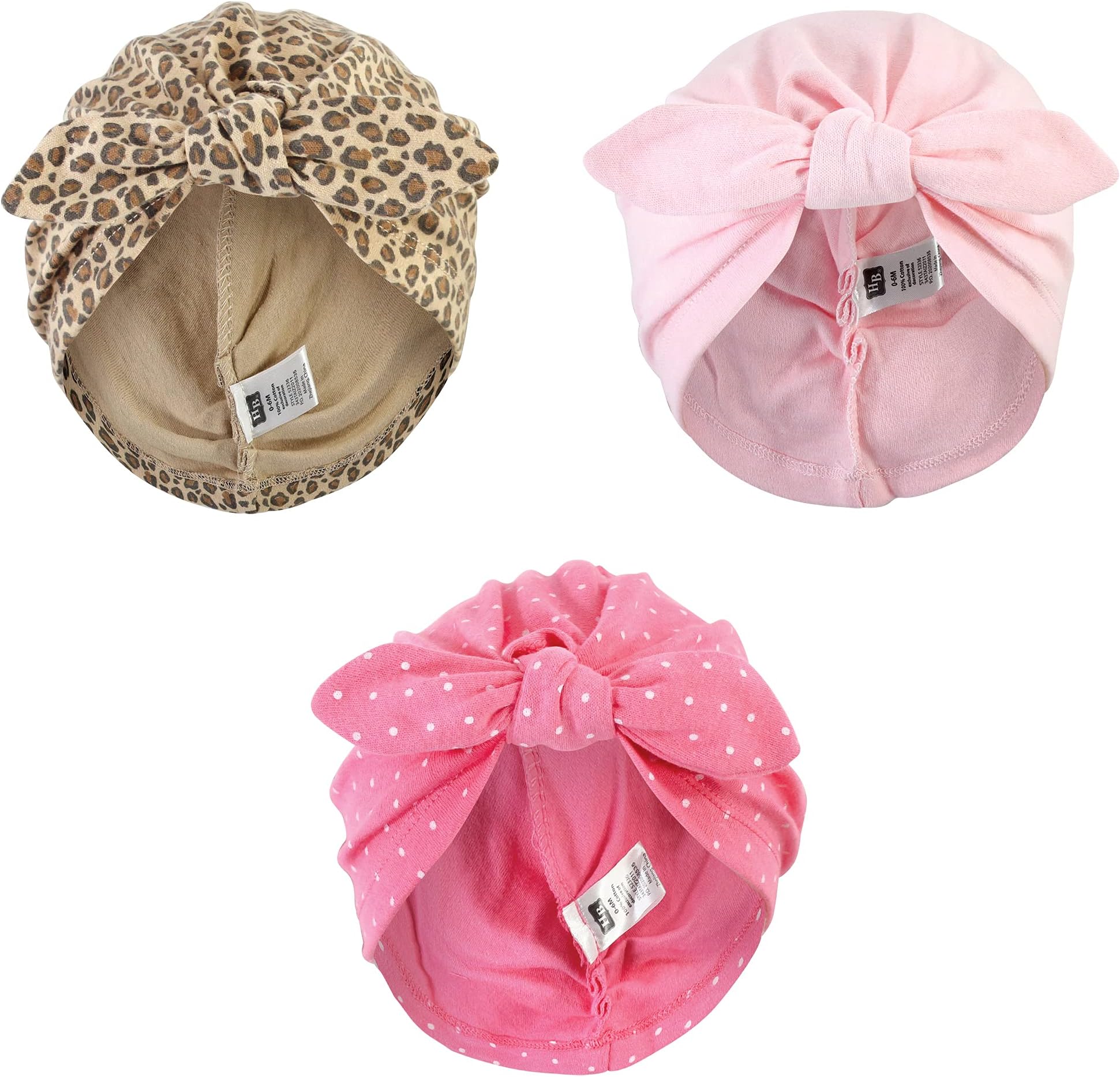 Hudson Baby baby-girls Turban Cotton Headwraps Headband