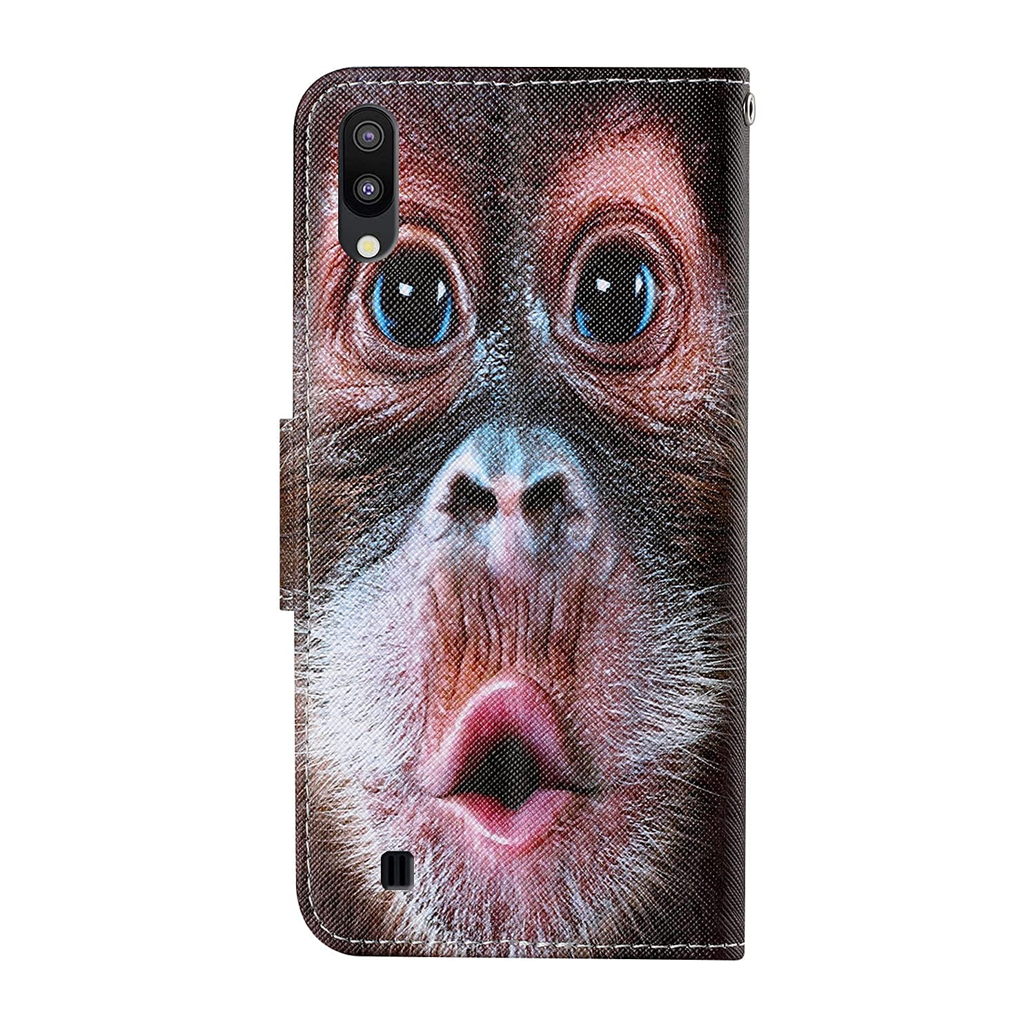Étui Portefeuille Flip Cover Pour Huawei Y7 (2019) - Motif Smile, Cuir Artificiel, MPN 163622-HQ - Neuf