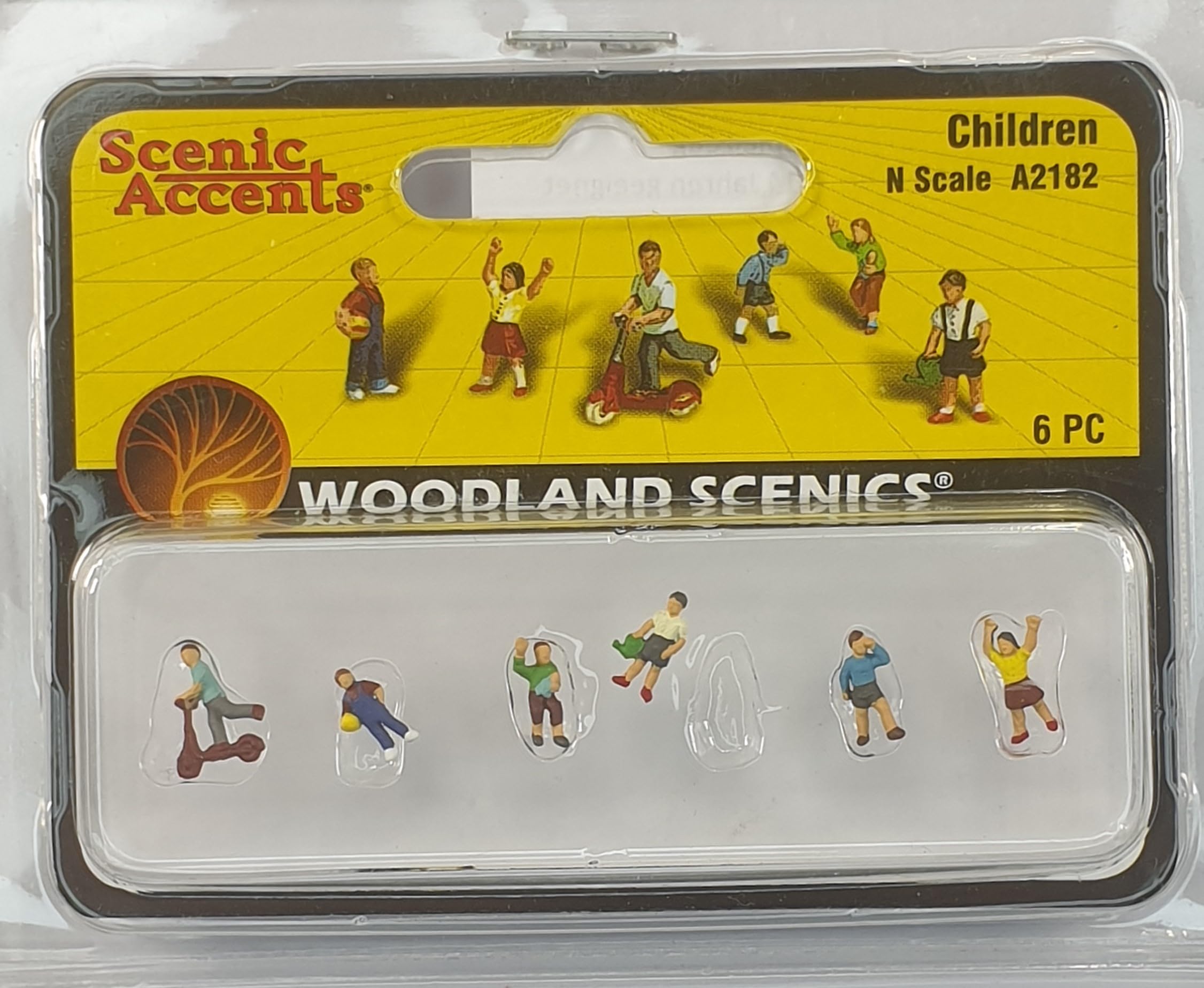 Woodland Scenics A2182 N Scale Children by Woodland Scenics