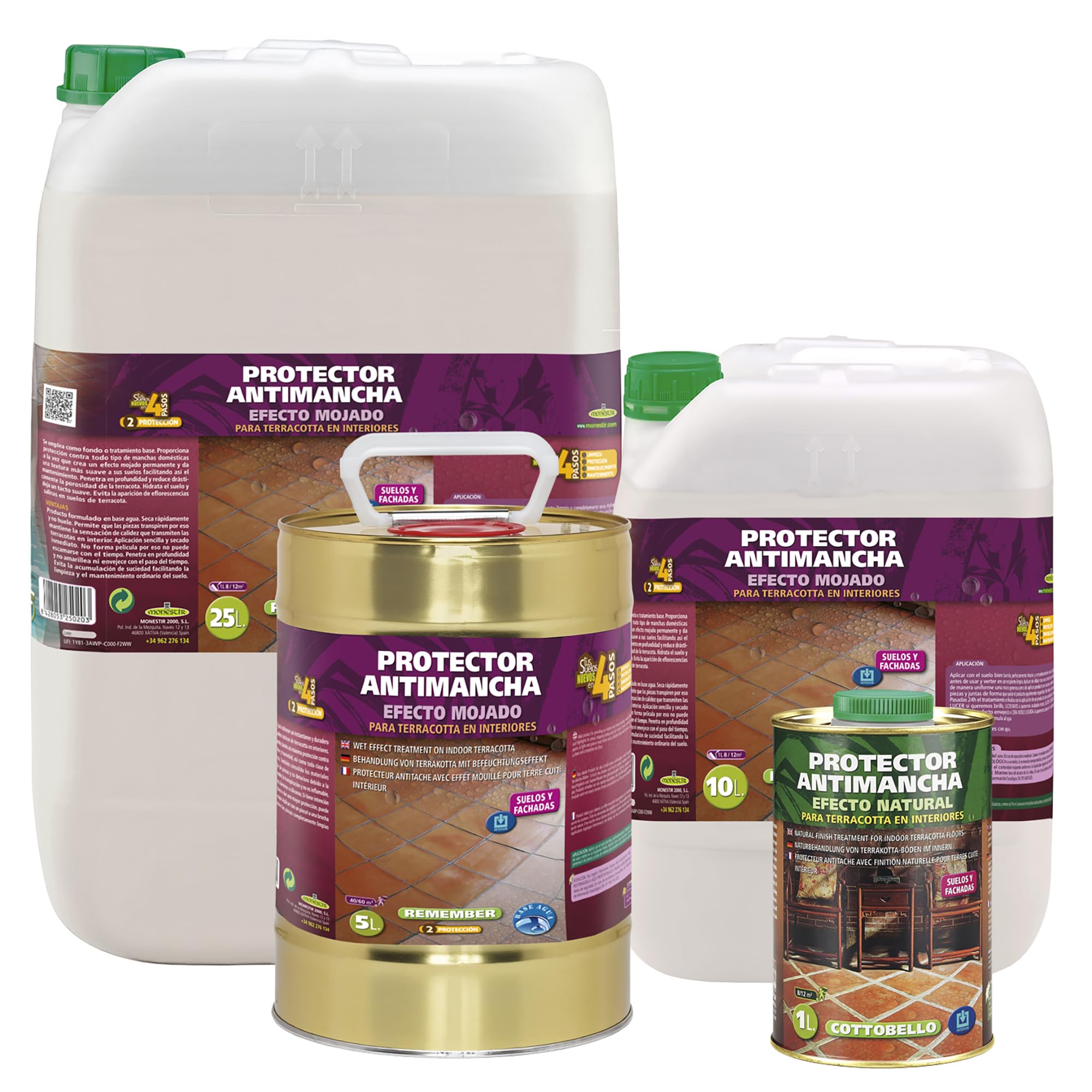 Monestir REMEMBER PROTECTOR ANTIMANCHA EFECTO MOJADO 1L MONESTIR