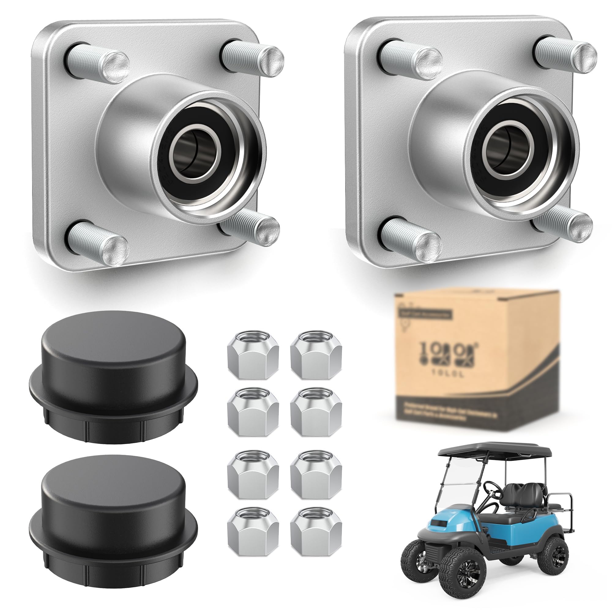 Amazon.com: 10L0L Golf Cart Front Wheel Hub Assembly for Club Car