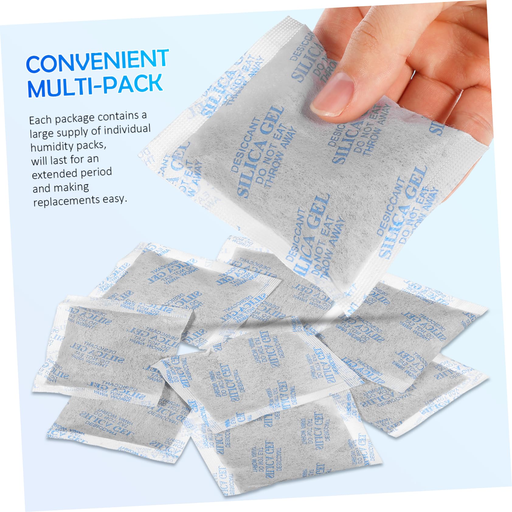 Sachets Déshydratants en Tissu Non Tissé 50g, 30 Pièces