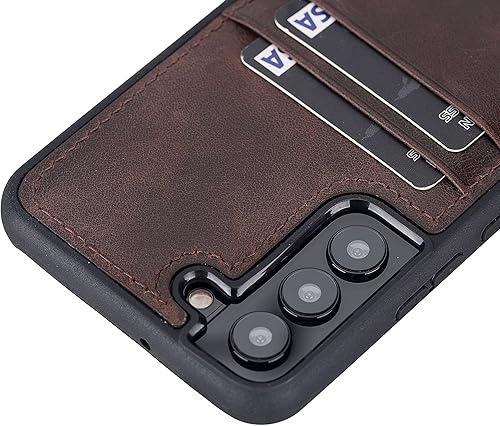 Vista 116 de Venito Capri - Funda de piel tipo cartera compatible con Samsung Galaxy Note 10 Plus (6.8 pulgadas), extra segura, con bloqueo RFID y cubierta