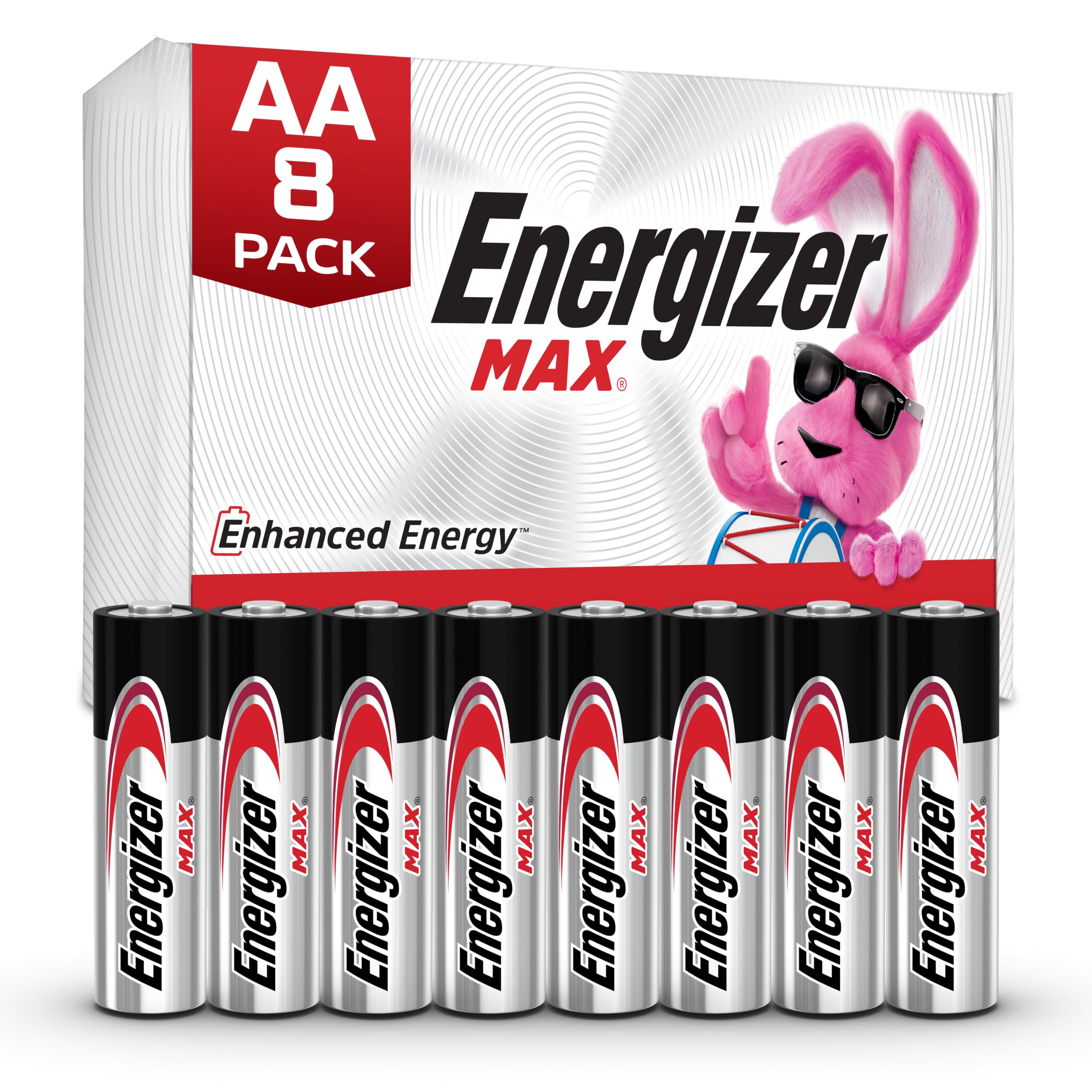 Energizer MAX AAA Batteries (8 Pack), Triple A Alkaline Batteries